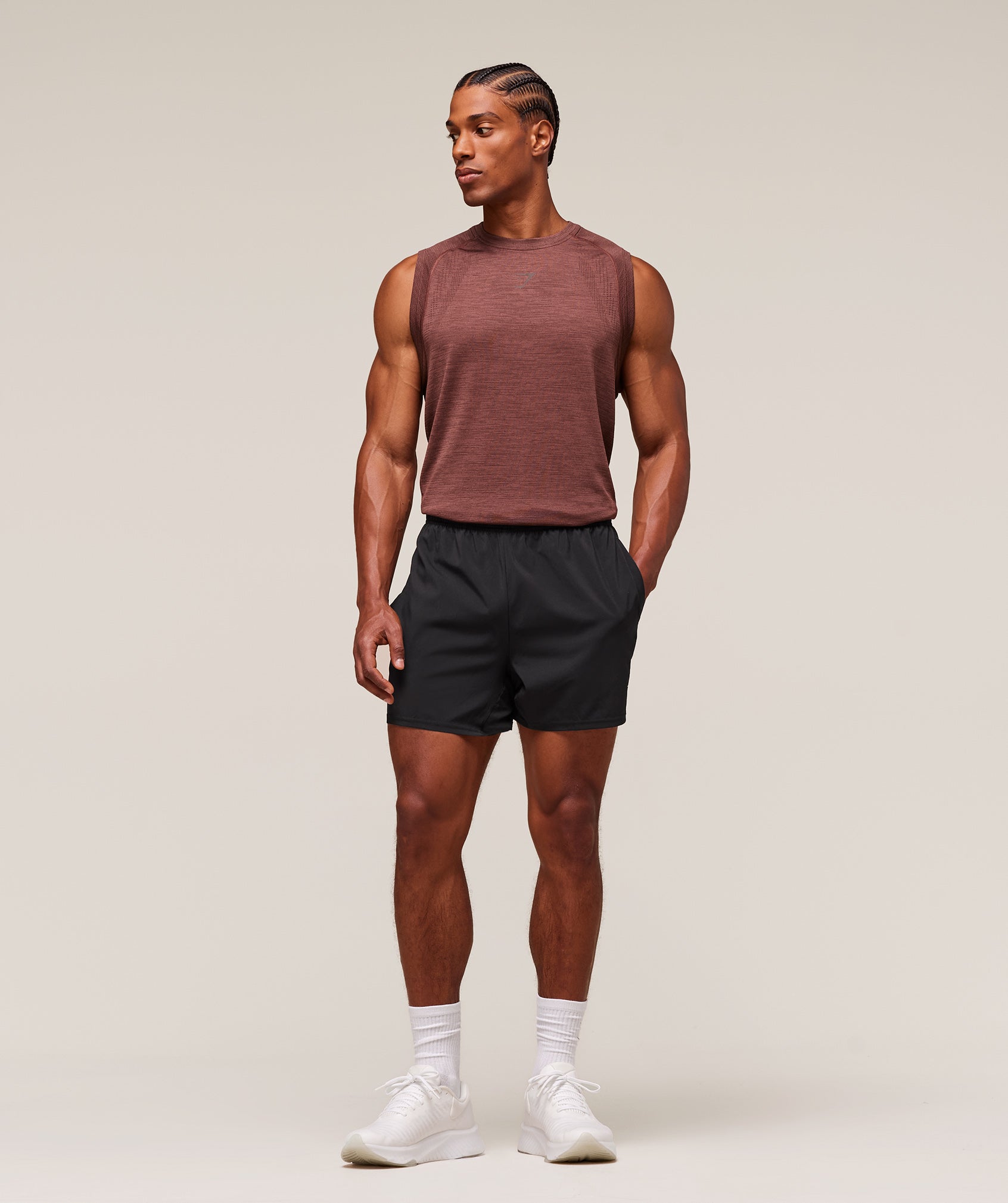 Versatile Seamless Tank Rust Brown/Depth Brown