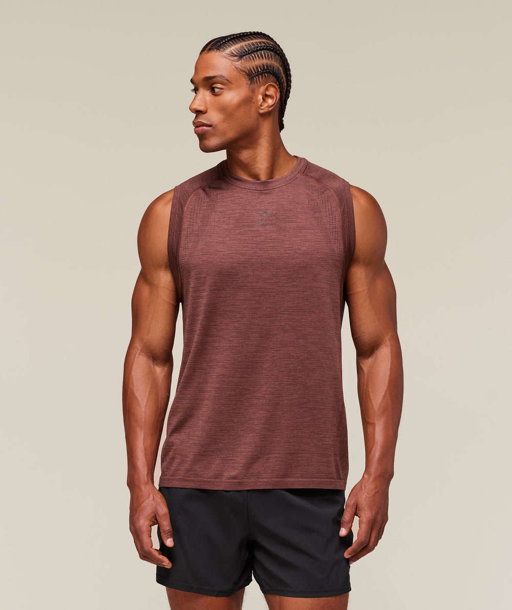 Versatile Seamless Tank Rust Brown/Depth Brown
