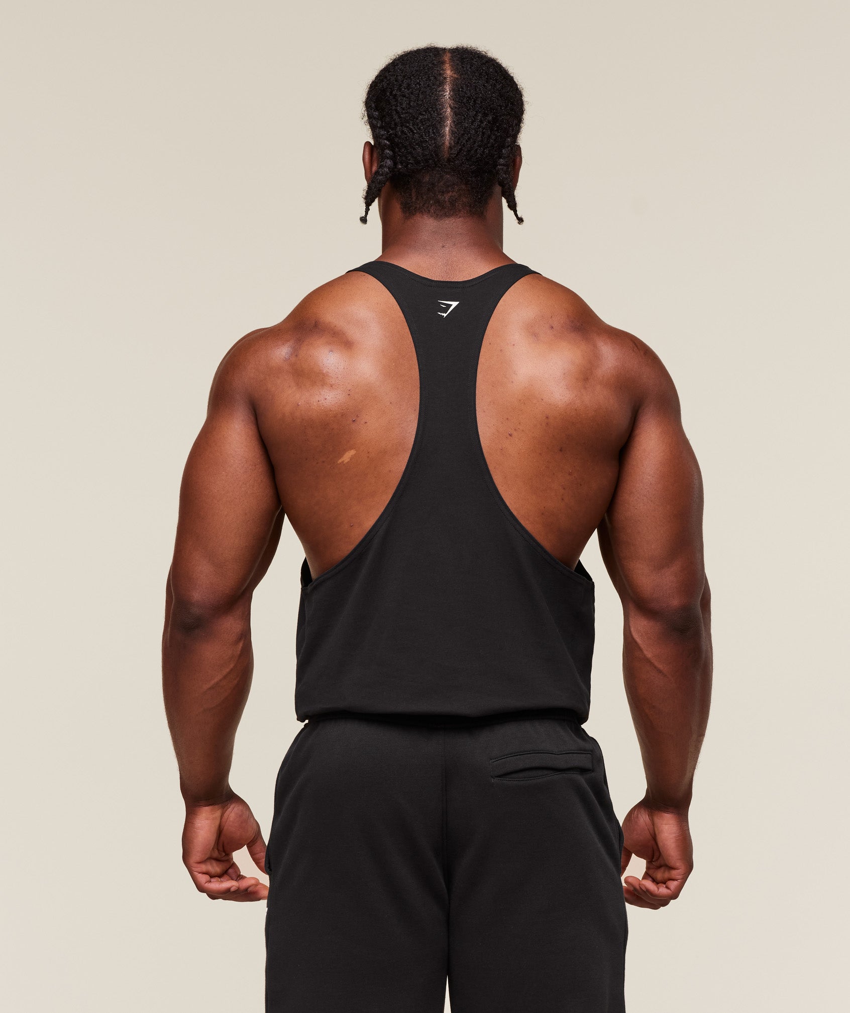 Double Bicep Stringer Black