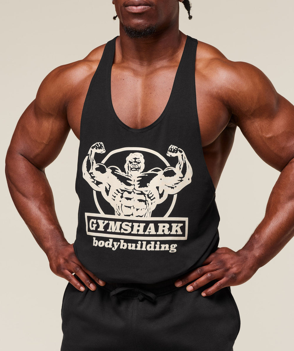 Double Bicep Stringer Black