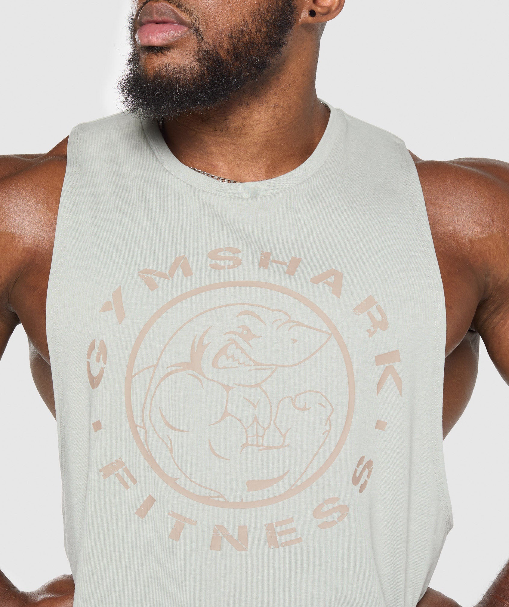 Legacy Drop Arm Tank Stone Grey