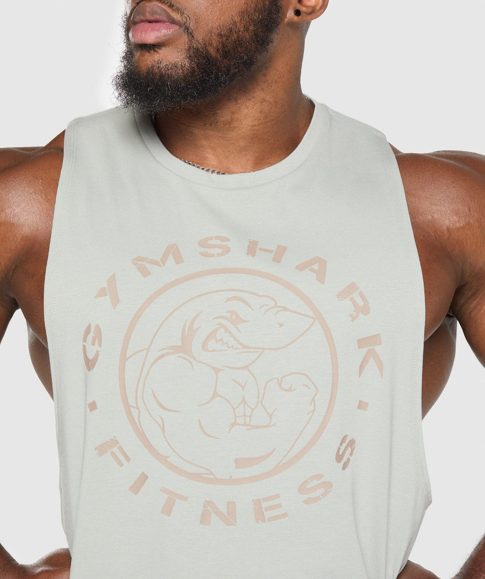 Legacy Drop Arm Tank Stone Grey