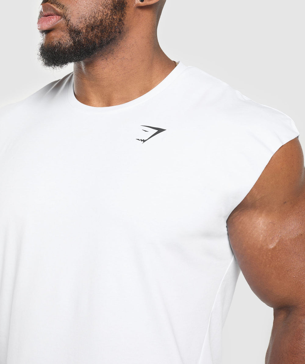 Critical Cut Off Tank White