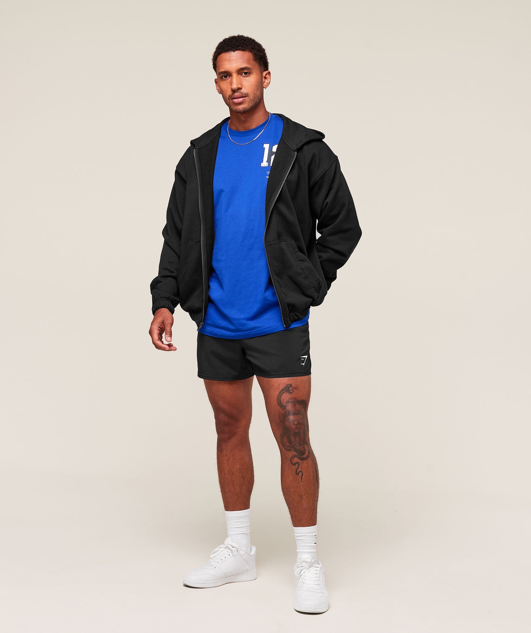 Collegiate Graphic T-shirt Athletic Blue