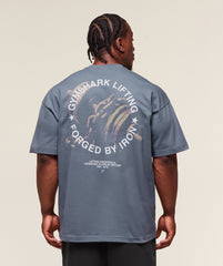 Forged By Iron T-Shirt Iron Blue