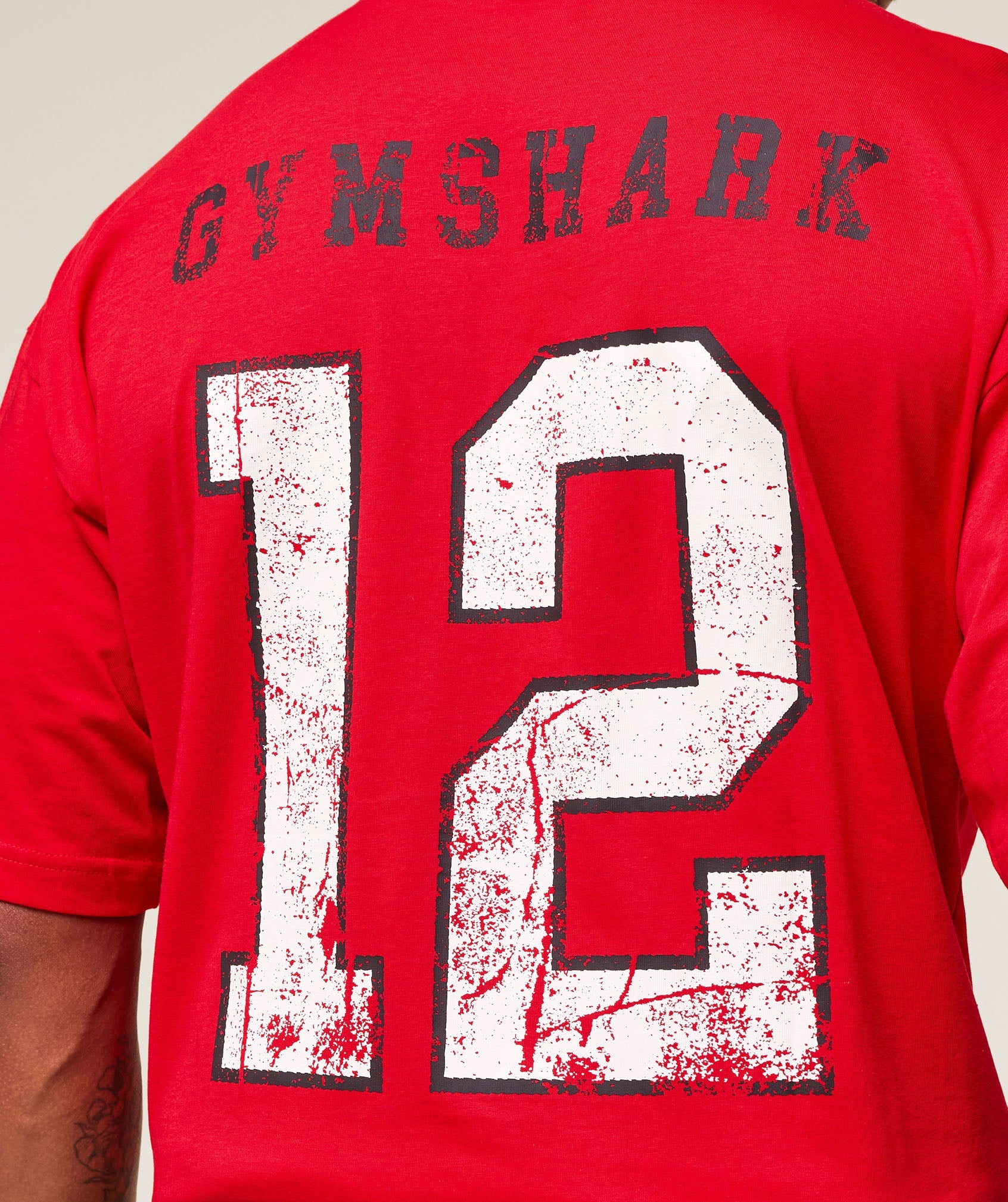 Collegiate Graphic T-shirt Athletic Red