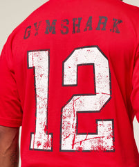Collegiate Graphic T-shirt Athletic Red