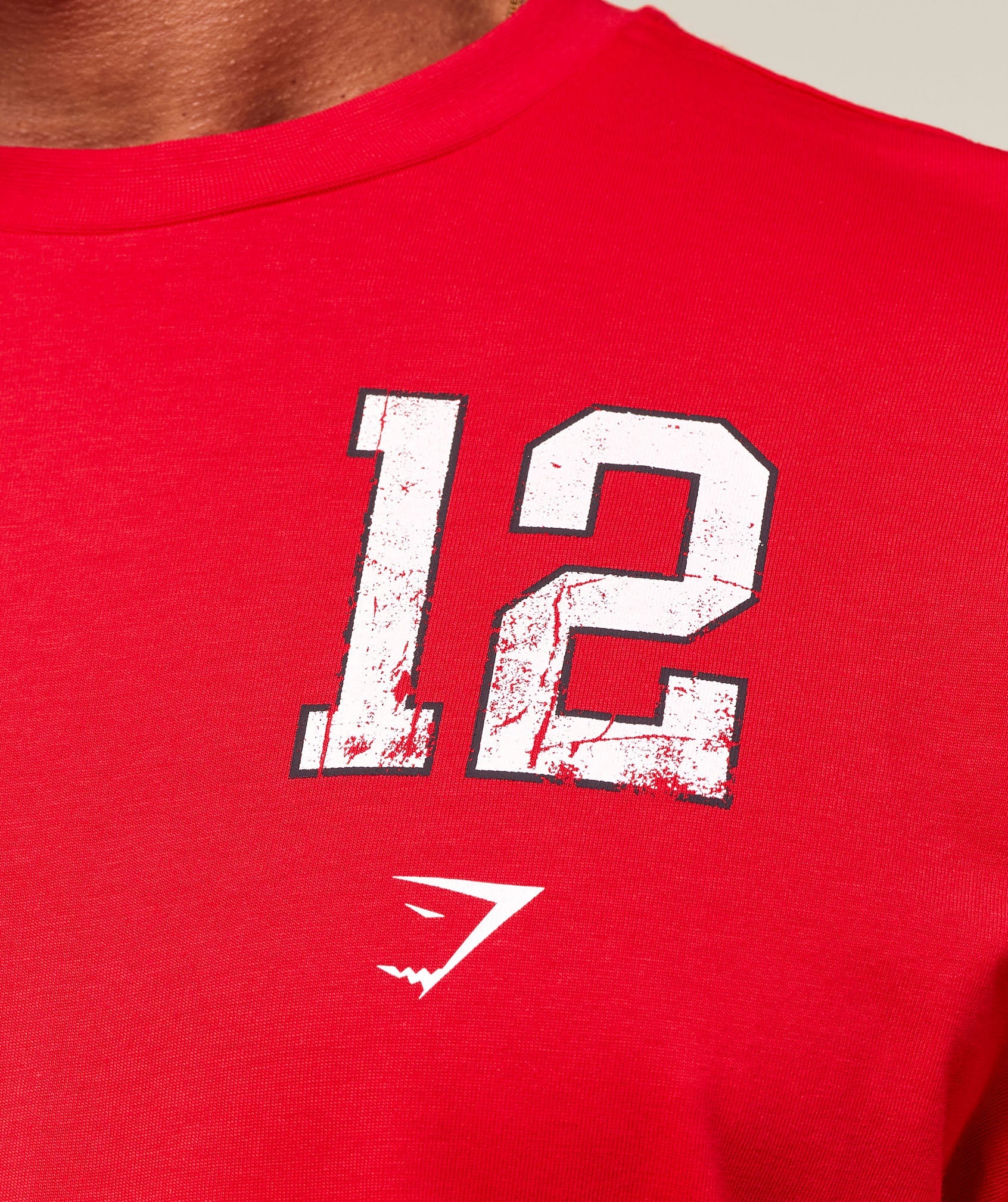 Collegiate Graphic T-shirt Athletic Red