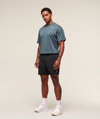 Oversized Performance T-Shirt Titanium Blue