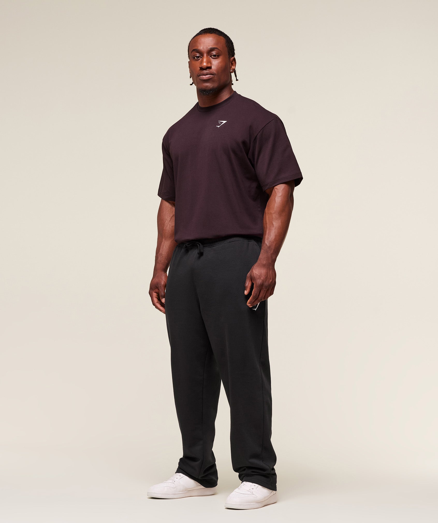 Essential Oversized T-Shirt Plum Brown