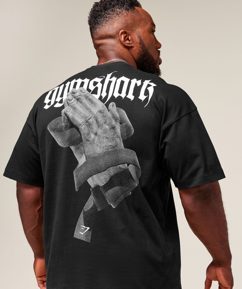 Prayer Hands T-Shirt Black