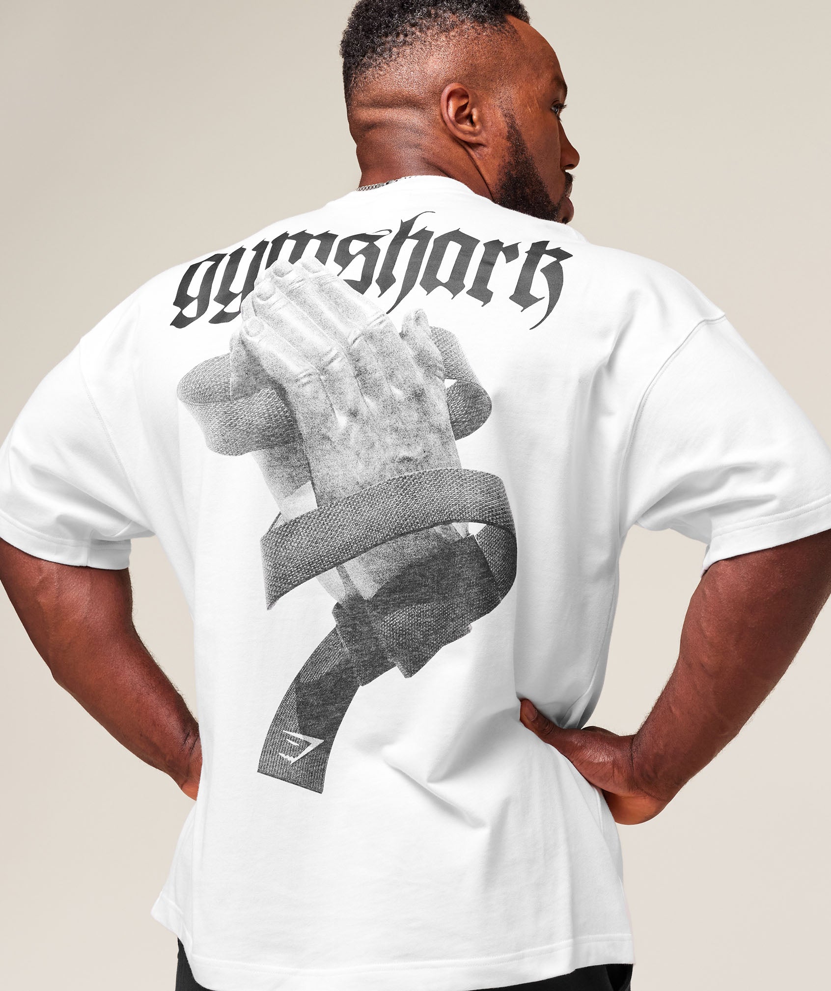 Prayer Hands T-Shirt White