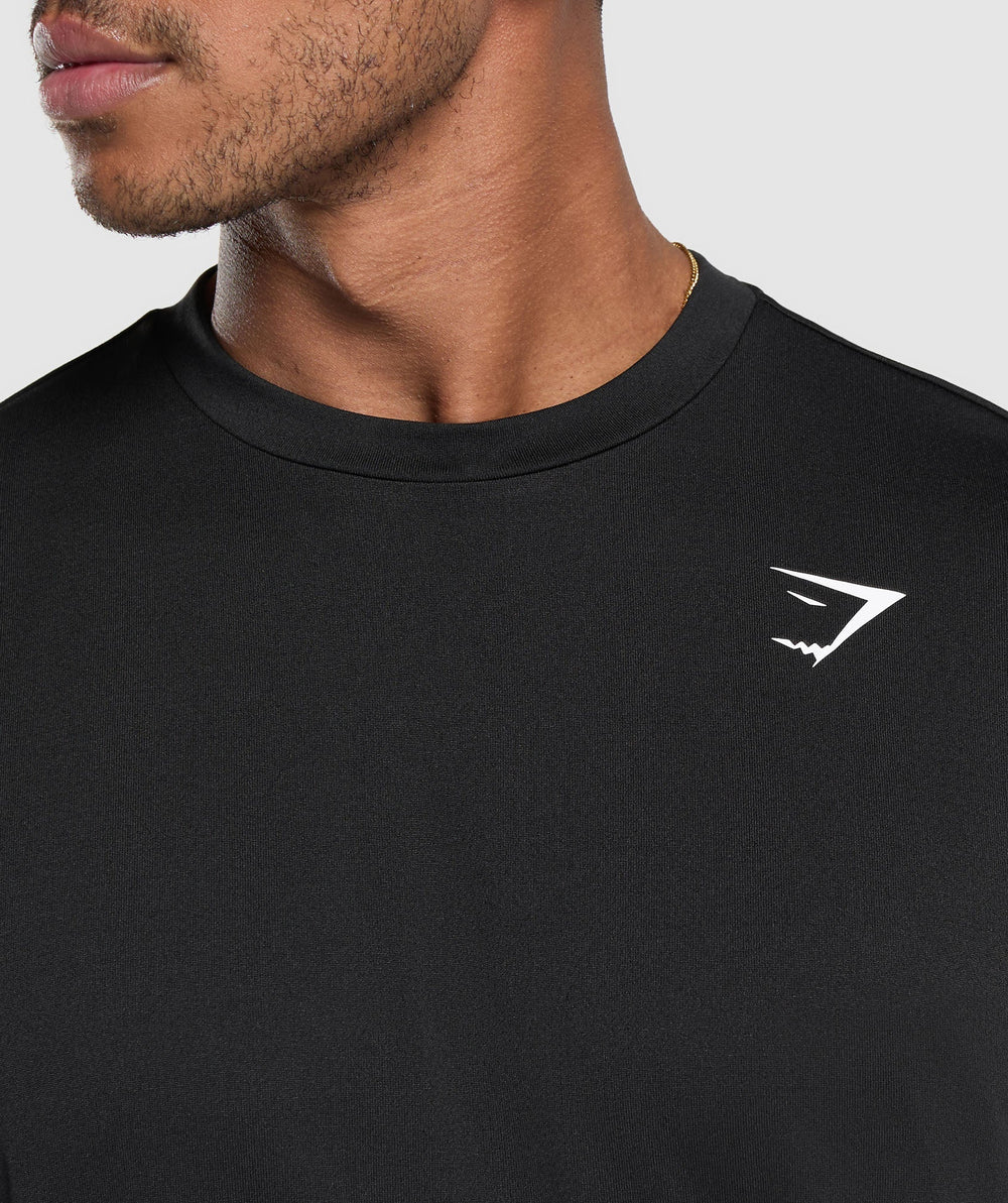 Oversized Performance T-Shirt Black