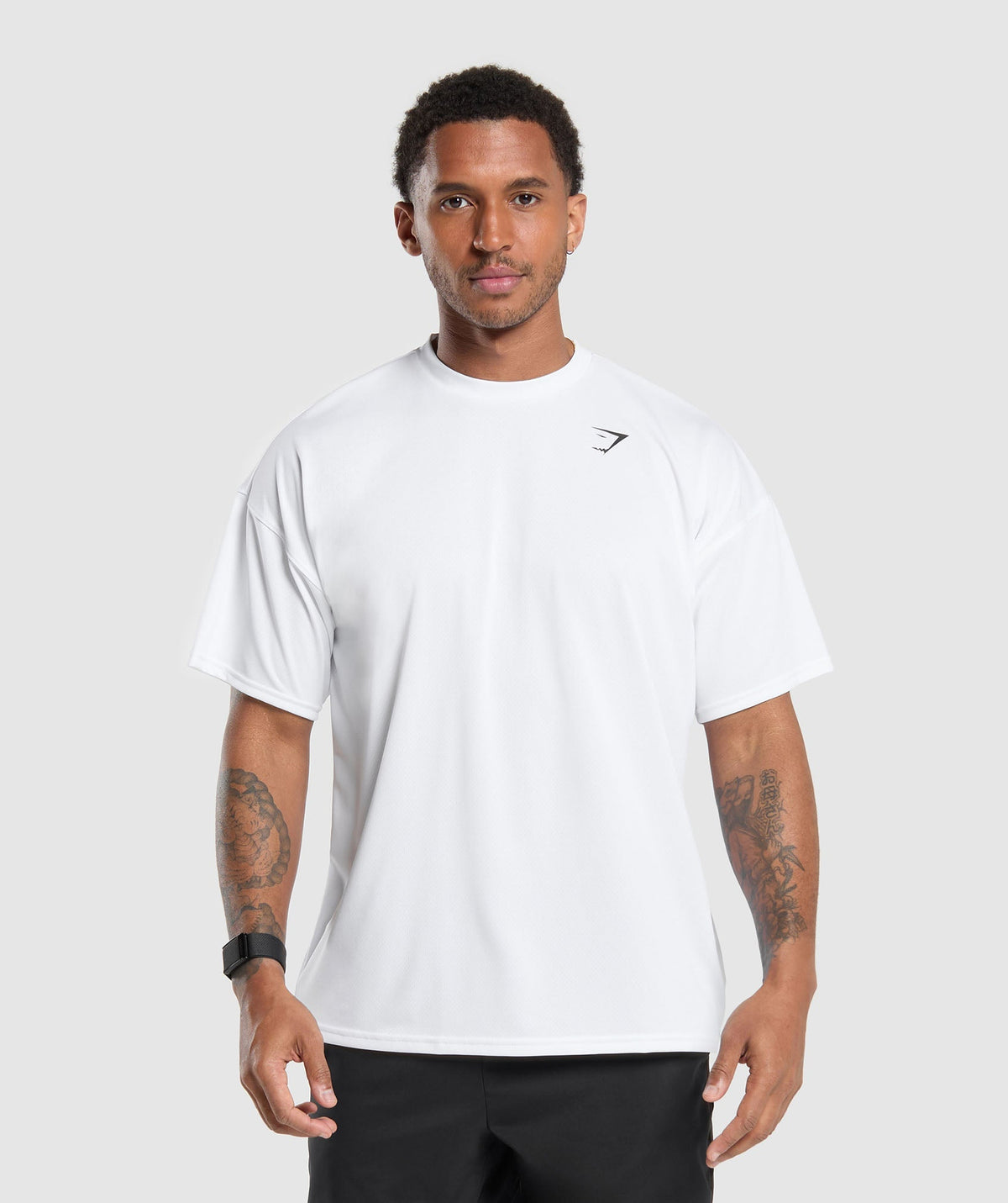 Oversized Performance T-Shirt White