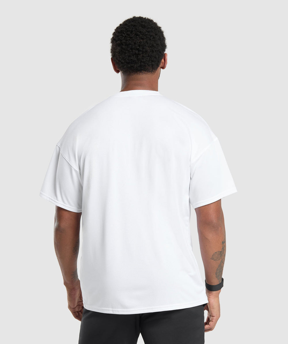 Oversized Performance T-Shirt White