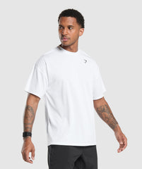 Oversized Performance T-Shirt White