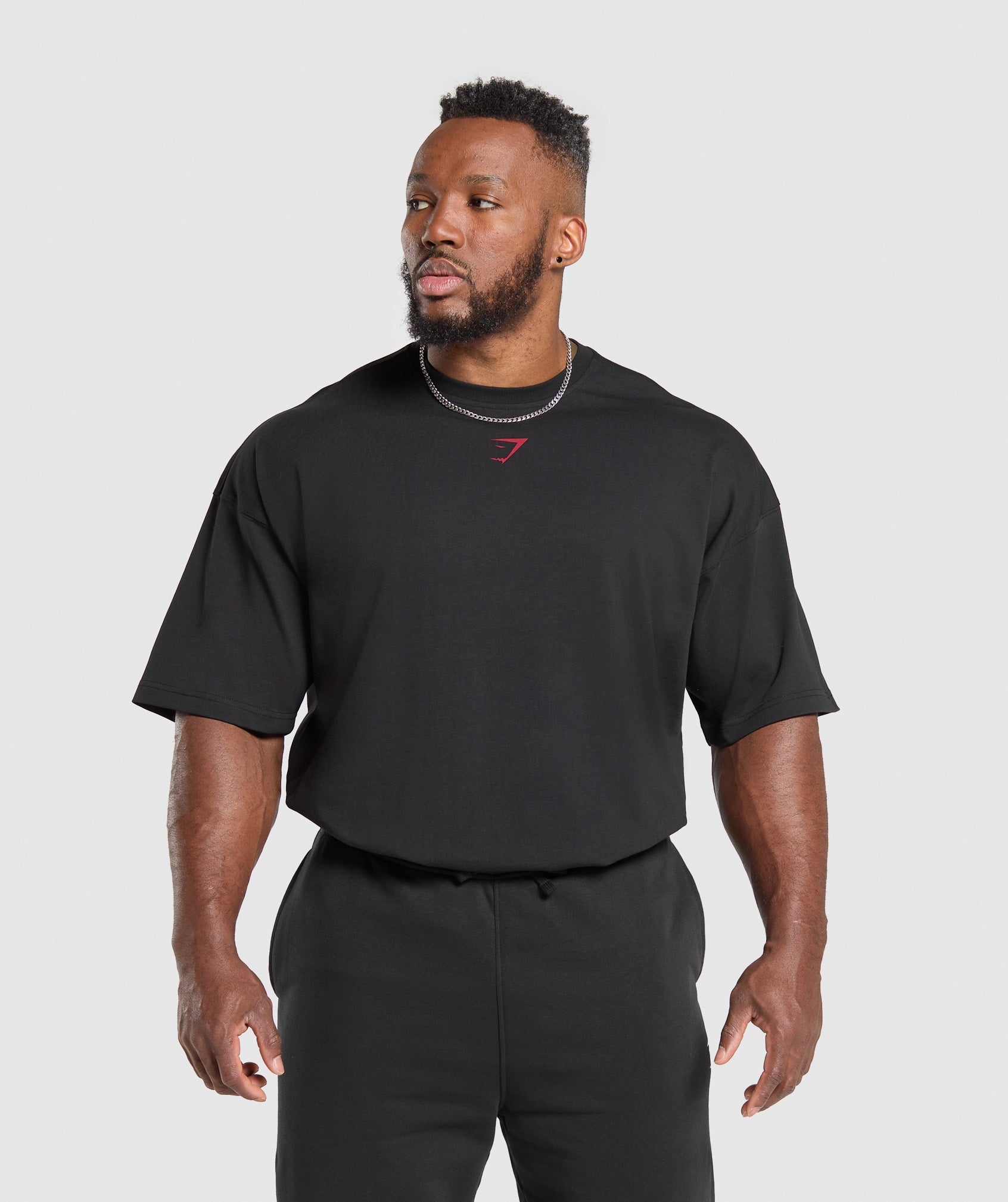 Lifting Club T-Shirt Black/Conditioning Red