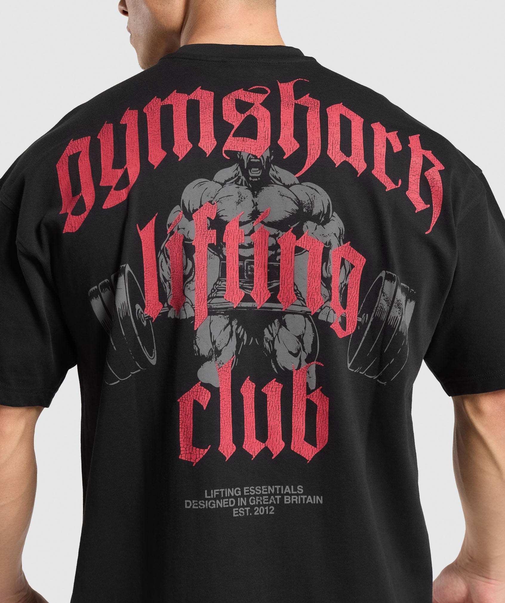 Lifting Club Graphic T-Shirt Black