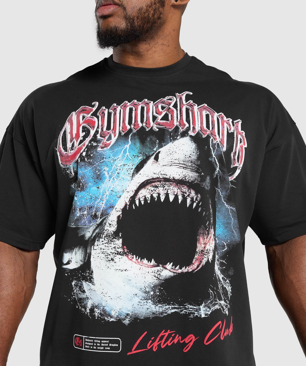 Shark T-Shirt Black