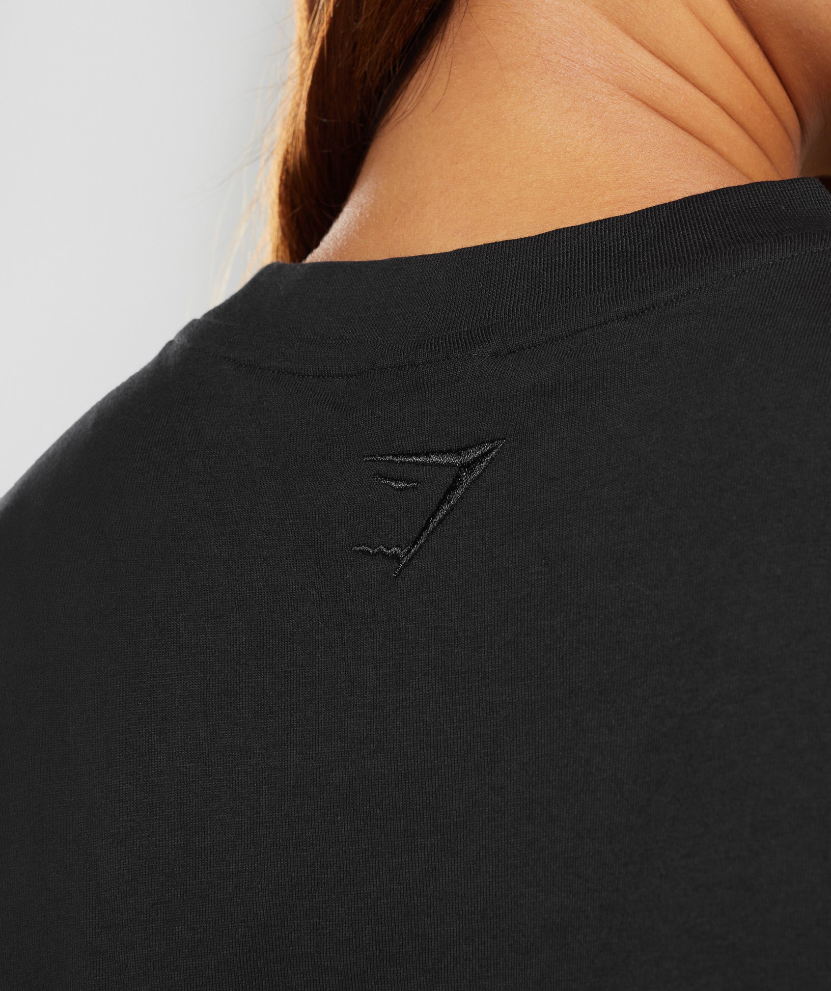 Block Oversized T-Shirt Black