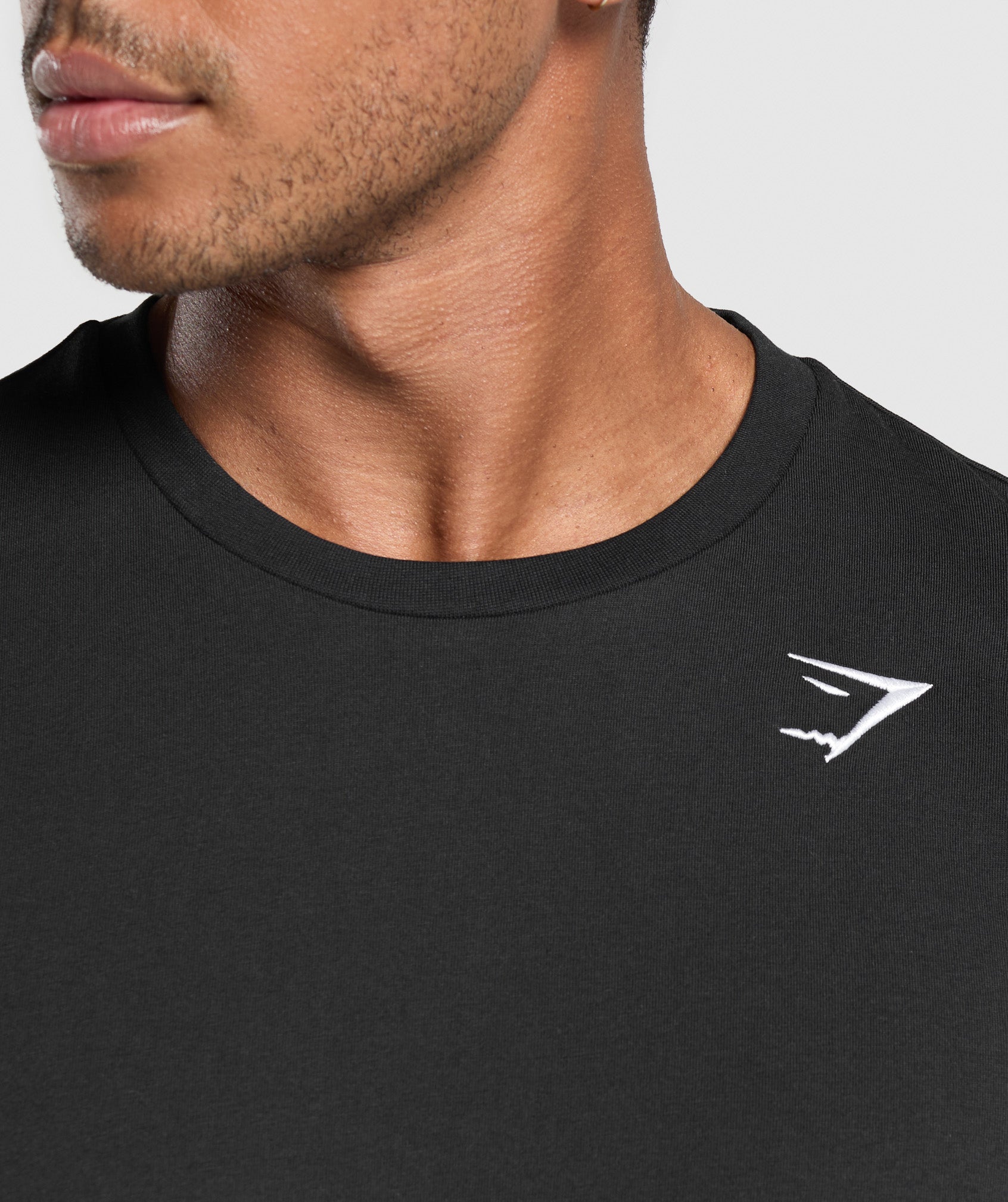Crest Long Sleeve T-Shirt Black