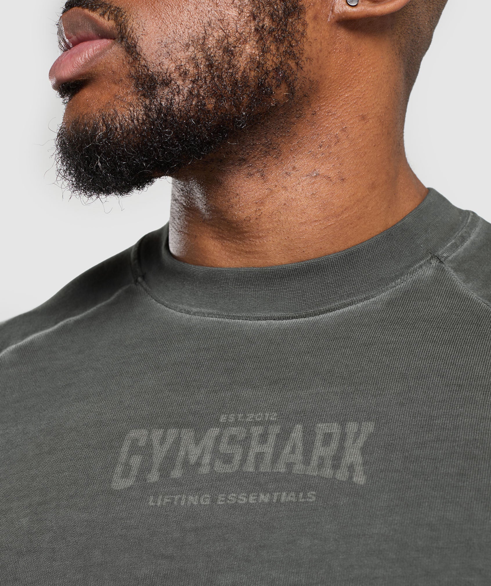 Heavyweight Long Sleeve T-Shirt  Black/Wash