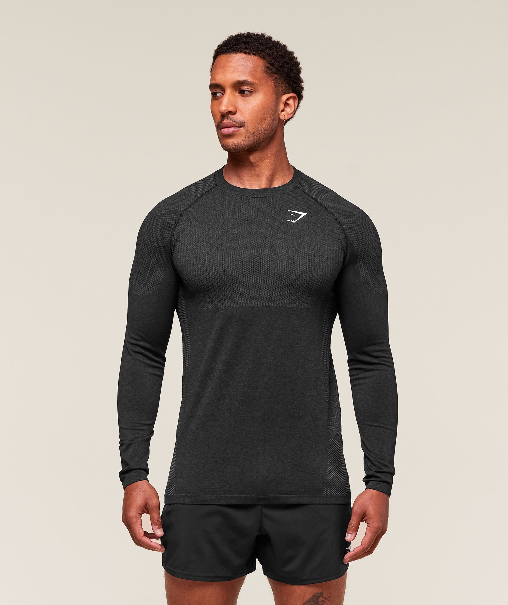 Vital Long Sleeve T-Shirt Black/Silhouette Grey