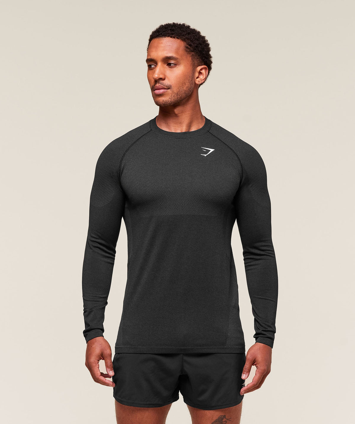 Vital Long Sleeve T-Shirt Black/Silhouette Grey