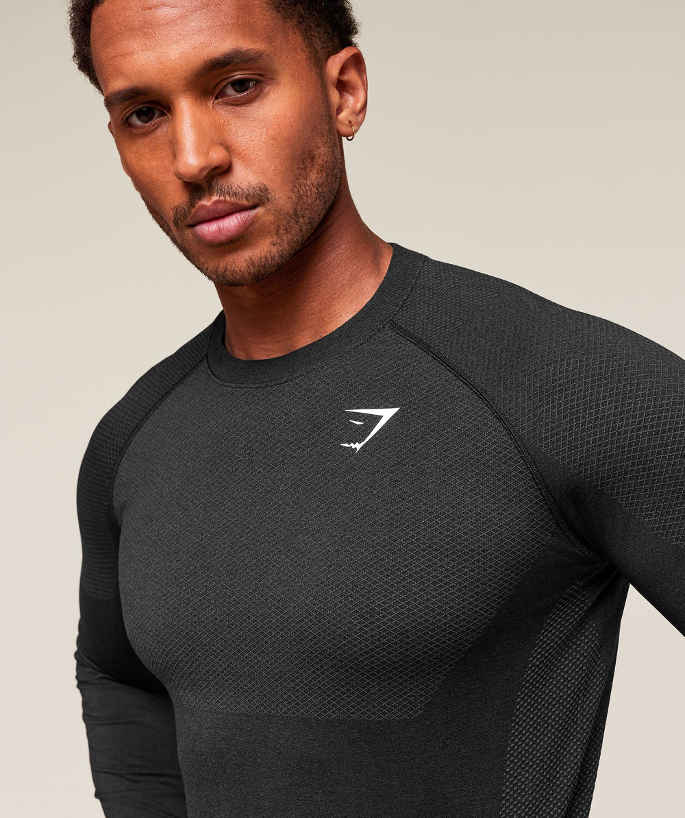 Vital Long Sleeve T-Shirt Black/Silhouette Grey