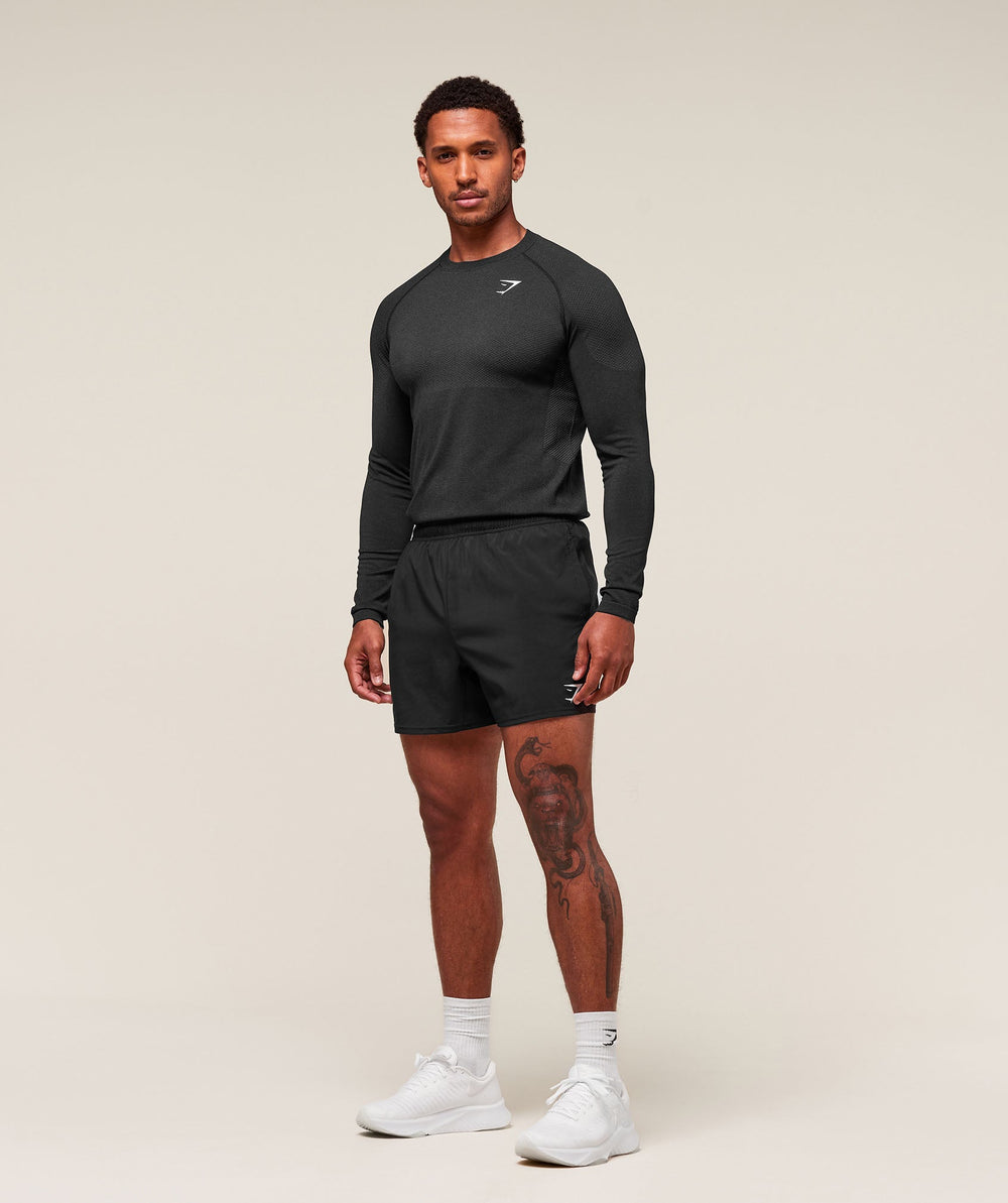 Vital Long Sleeve T-Shirt Black/Silhouette Grey