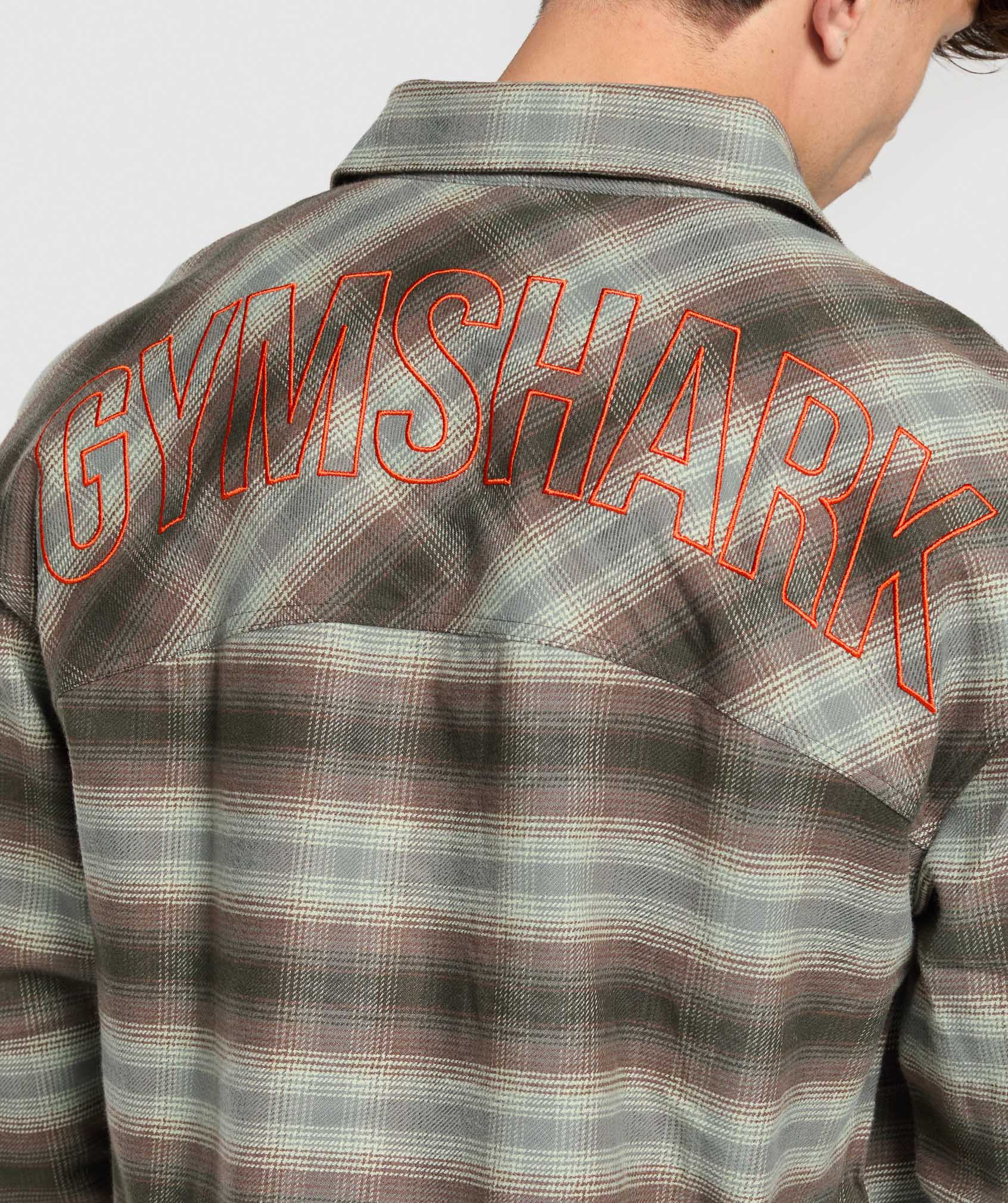 Flannel Shirt Strength Green