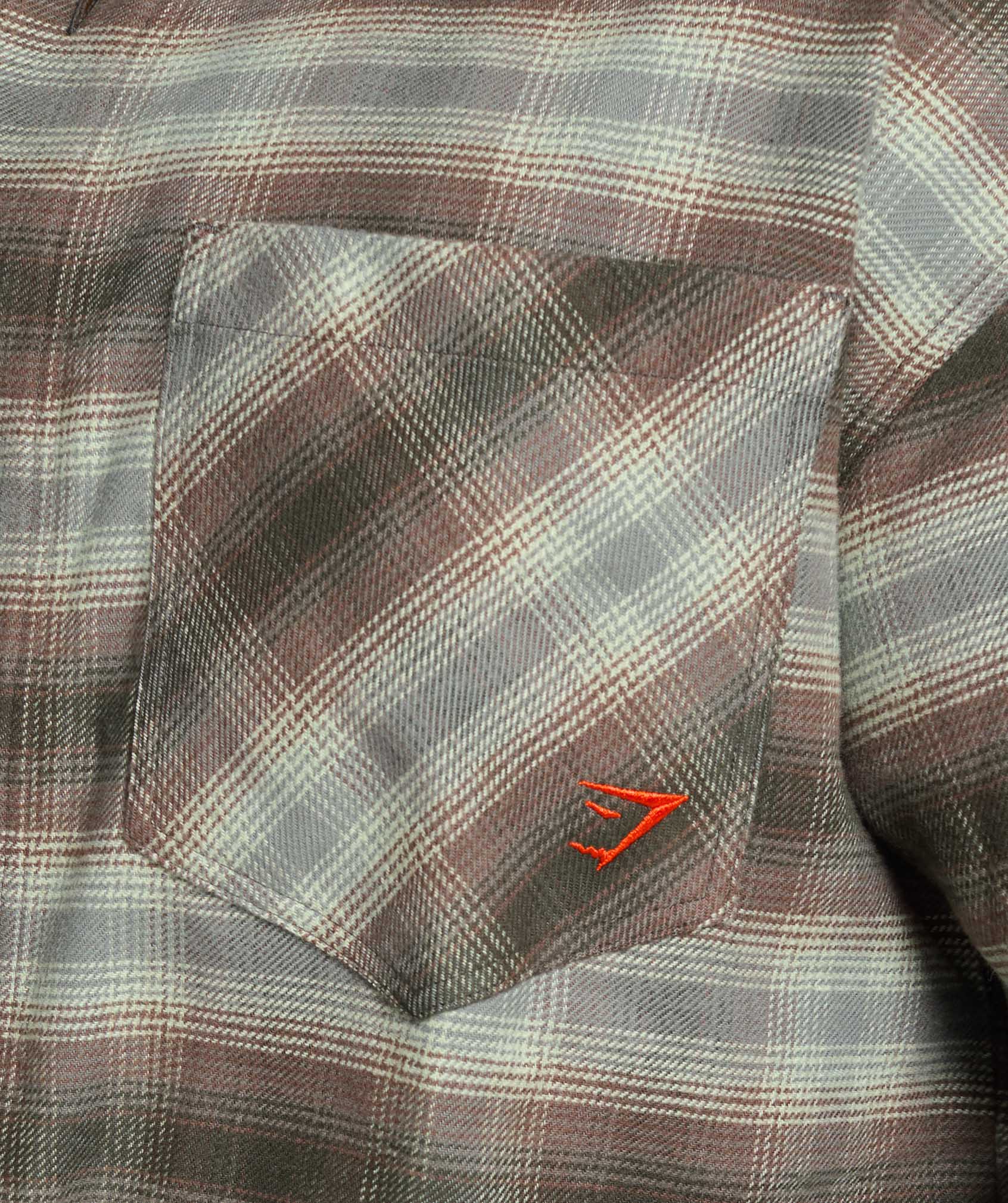 Flannel Shirt Strength Green