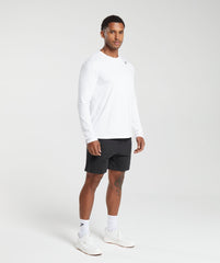 Crest Long Sleeve T-Shirt White