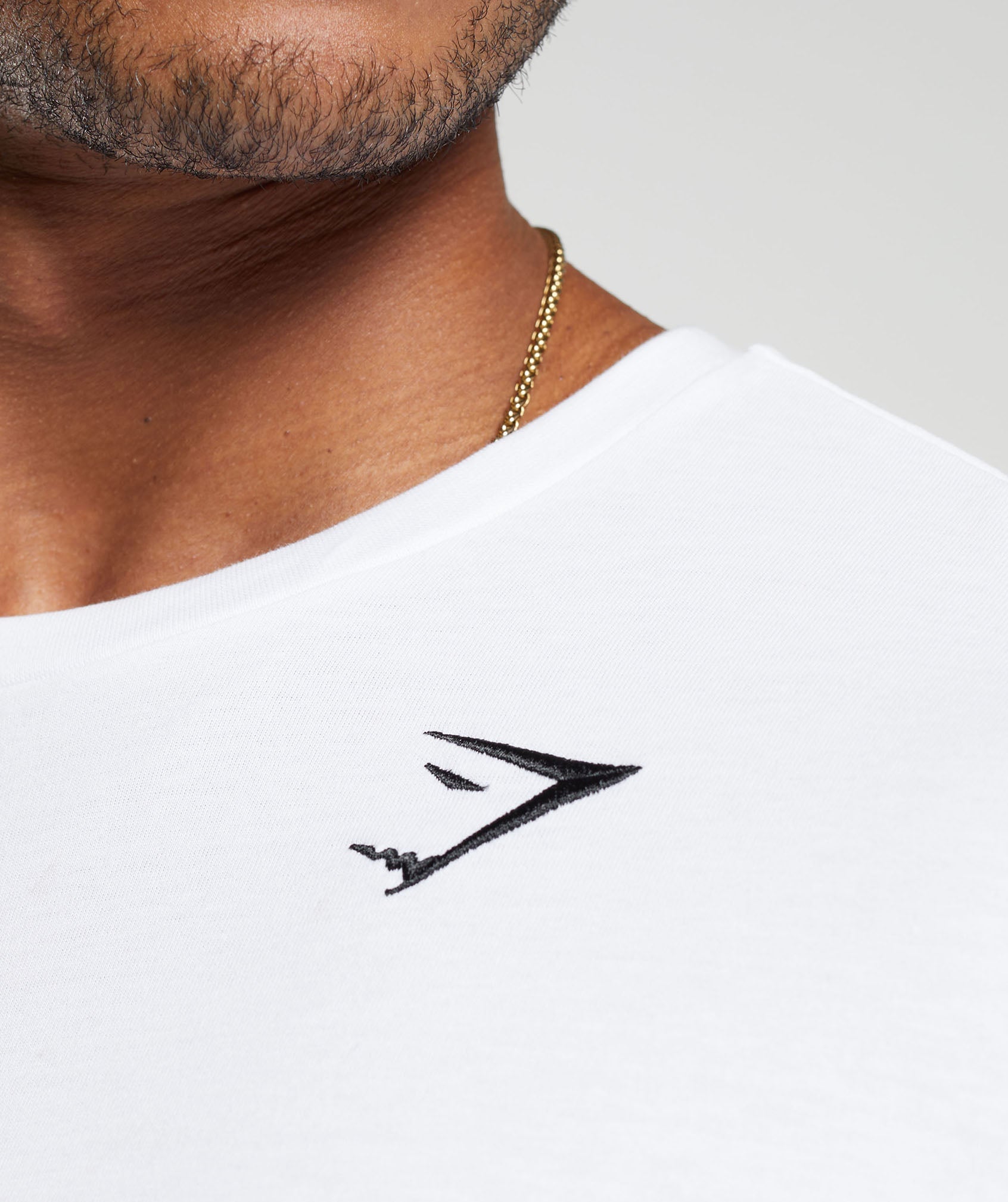 Crest Long Sleeve T-Shirt White