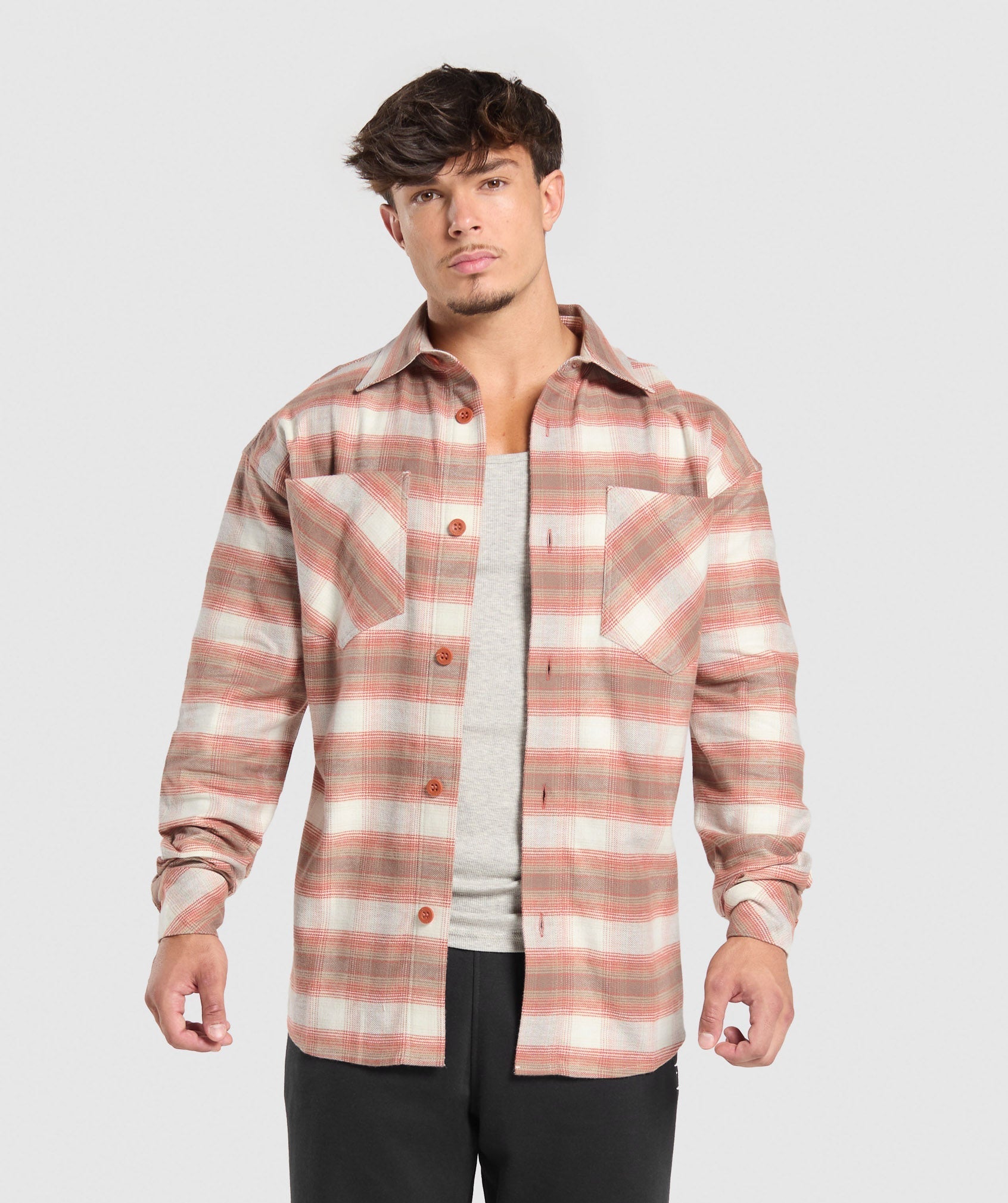 Flannel Shirt Soft White