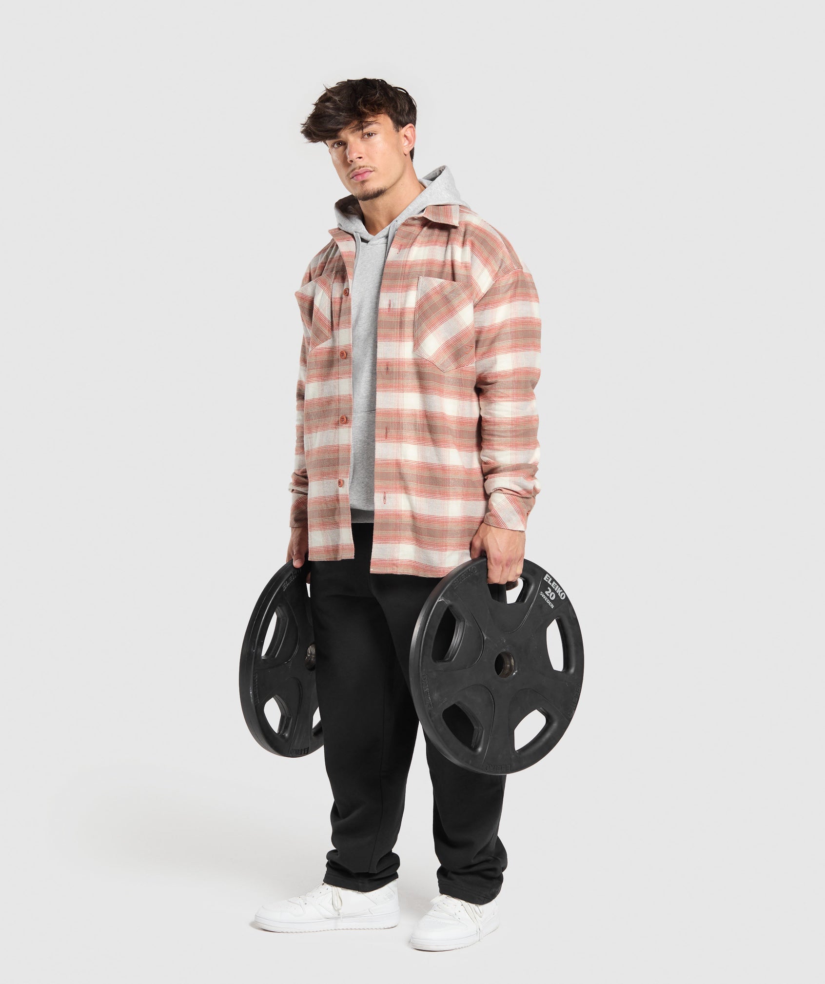 Flannel Shirt Soft White