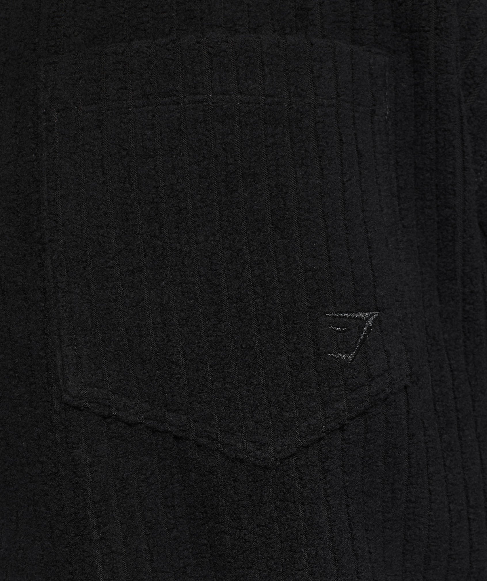 Cord Overshirt Black