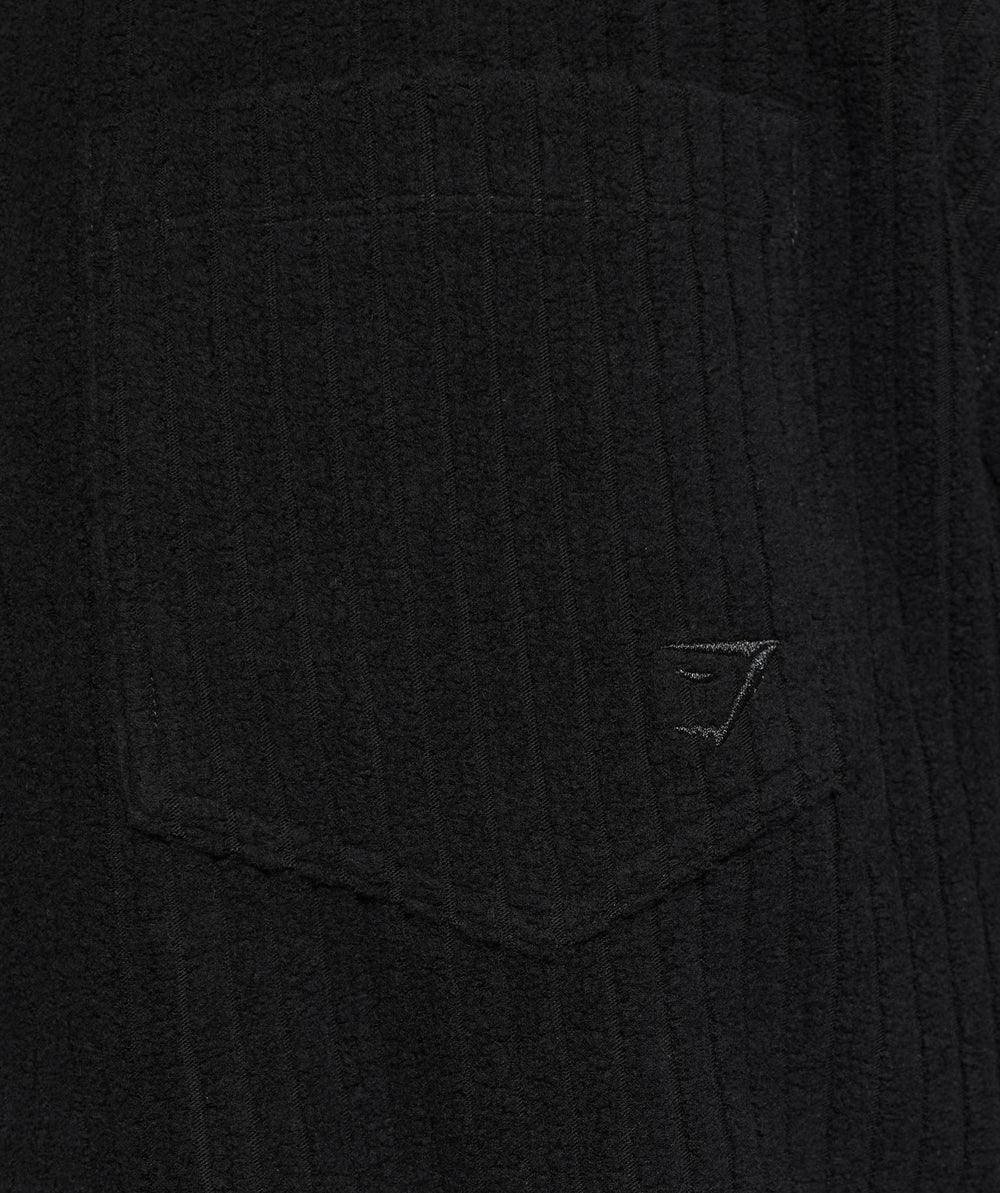 Cord Overshirt Black