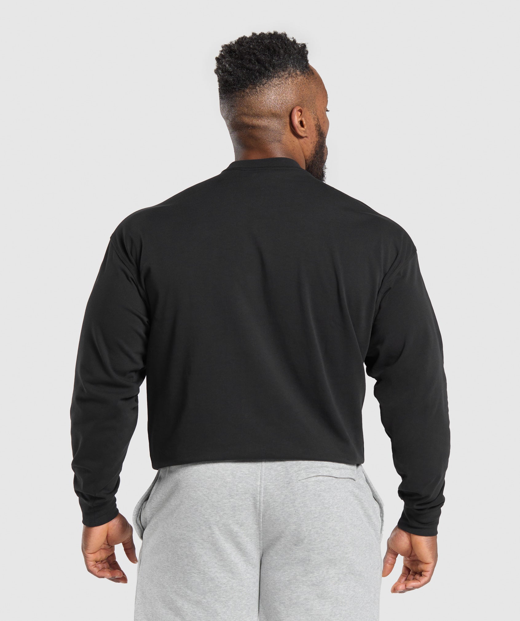 British Iron Long Sleeve T-Shirt Black