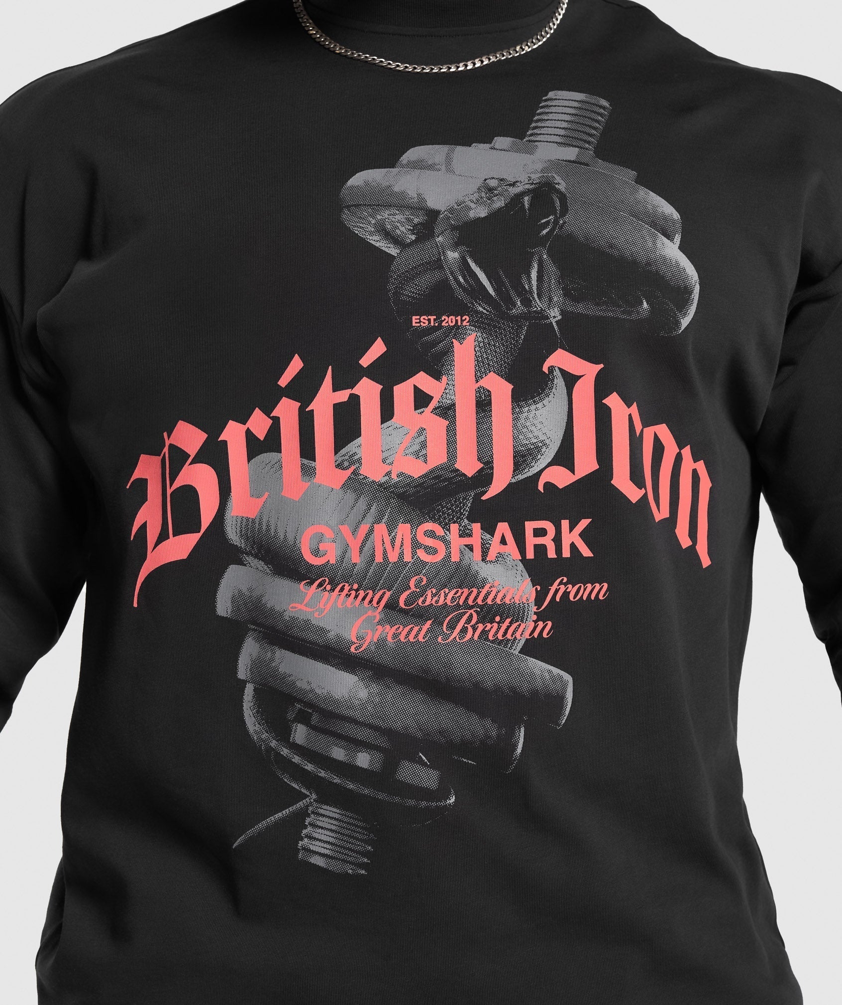 British Iron Long Sleeve T-Shirt Black