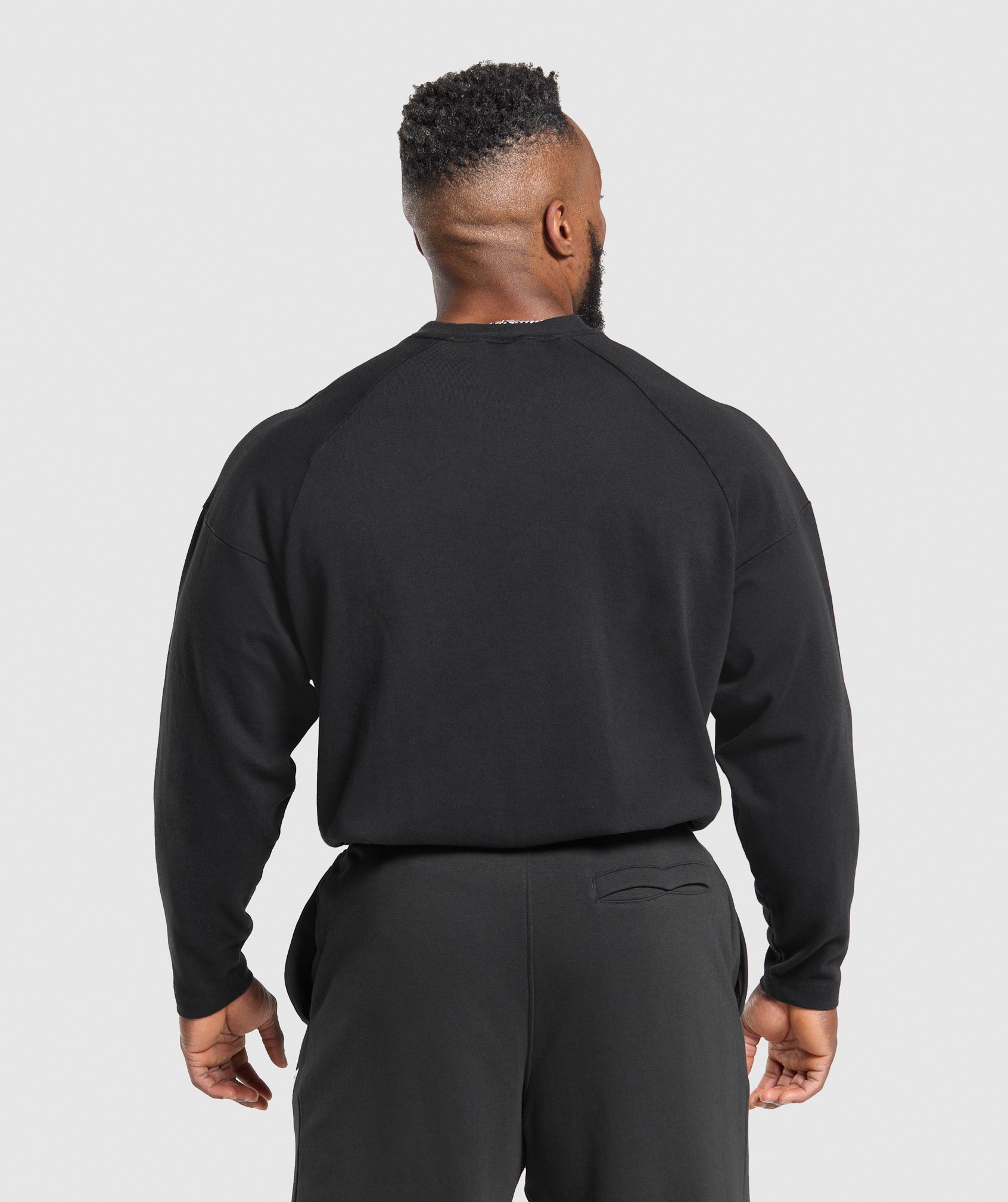 Heavyweight Long Sleeve T-Shirt Black