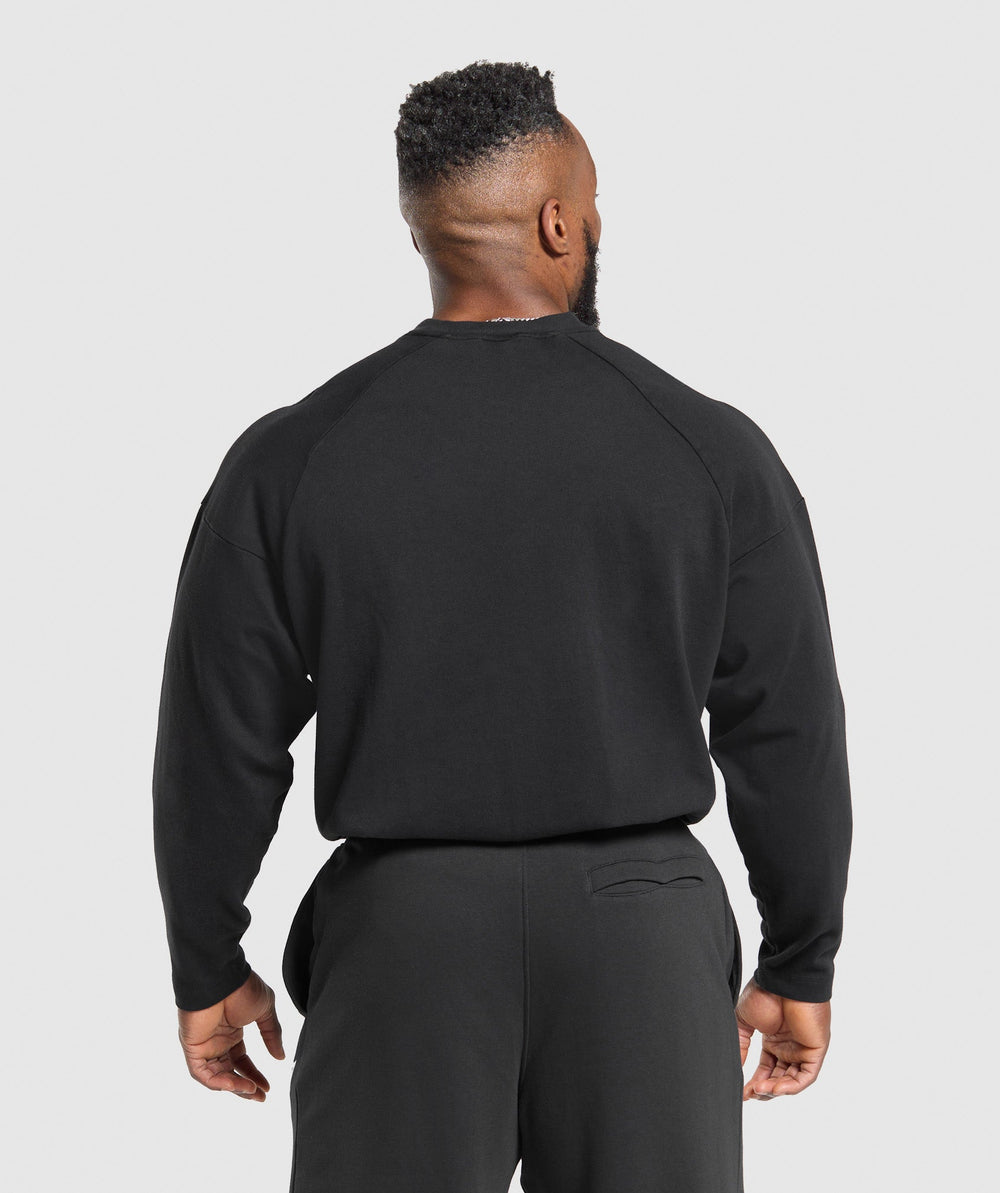 Heavyweight Long Sleeve T-Shirt Black