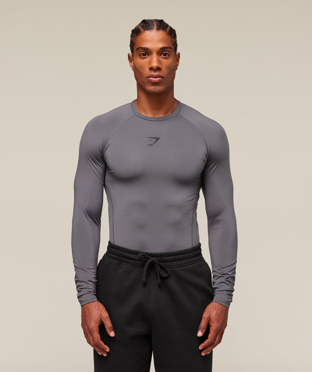 Element Baselayer Long Sleeve T-Shirt Dark Grey