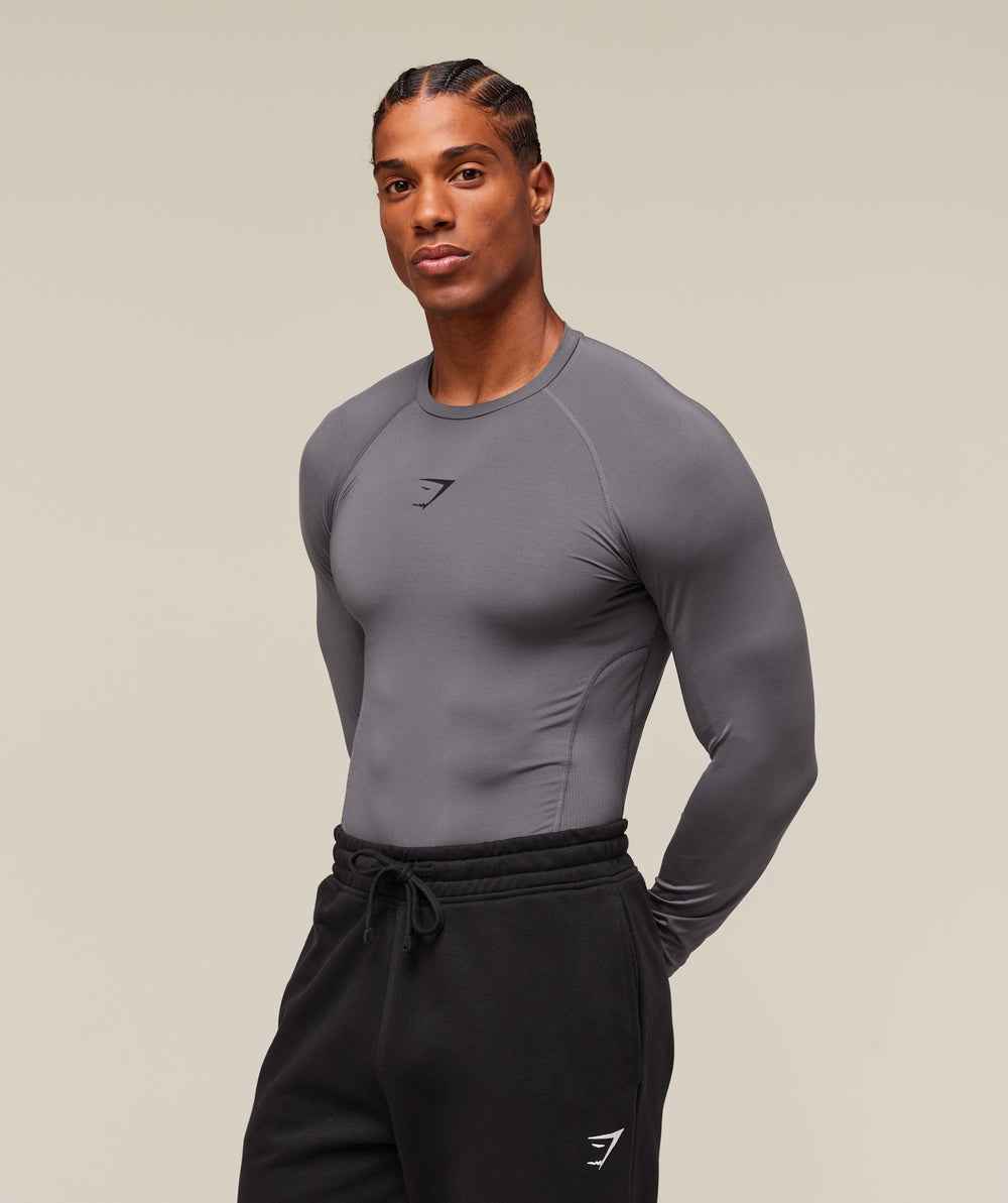 Element Baselayer Long Sleeve T-Shirt Dark Grey