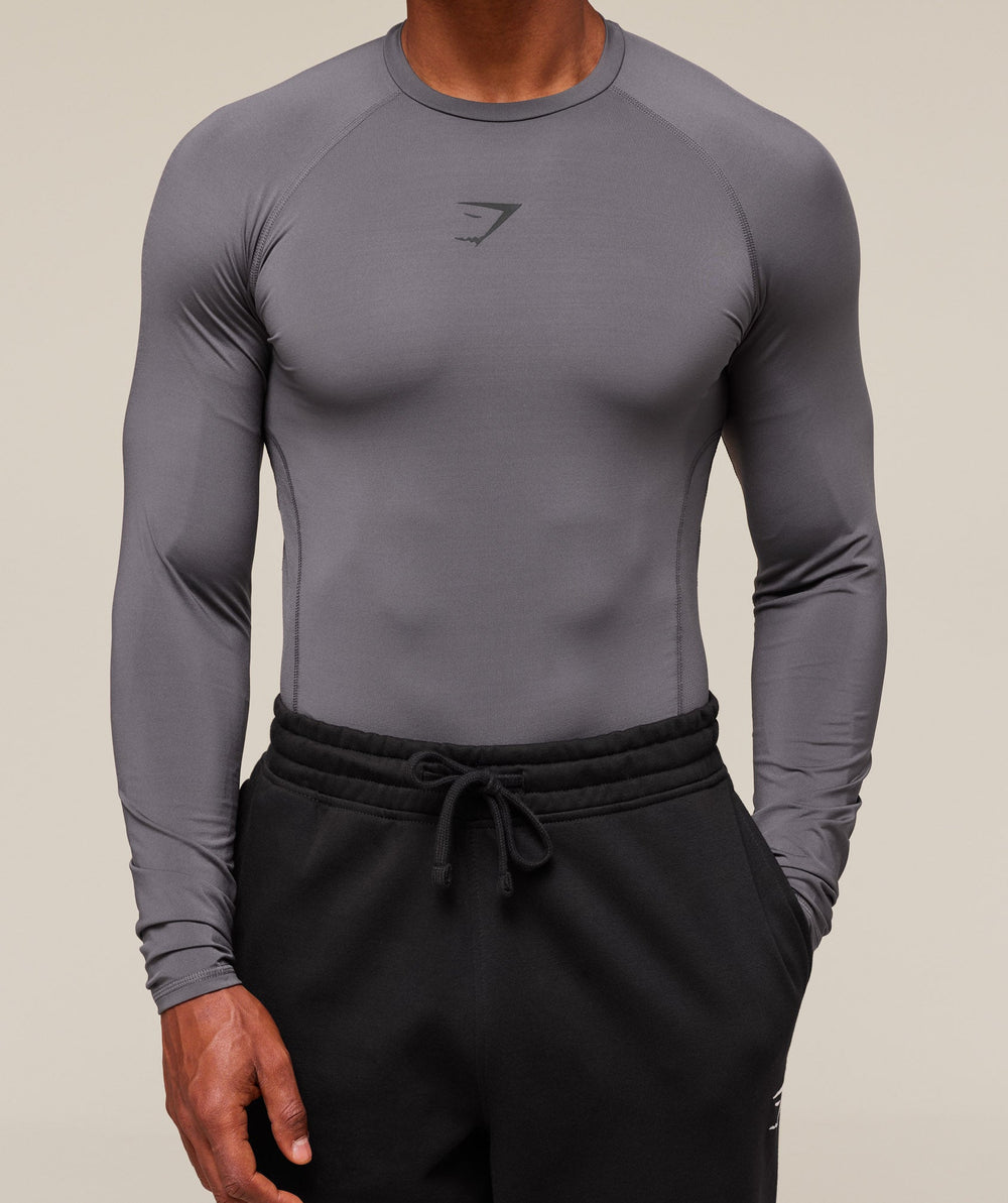 Element Baselayer Long Sleeve T-Shirt Dark Grey