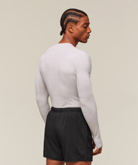 everywear Warp Knit Long Sleeve T-Shirt Tame Grey