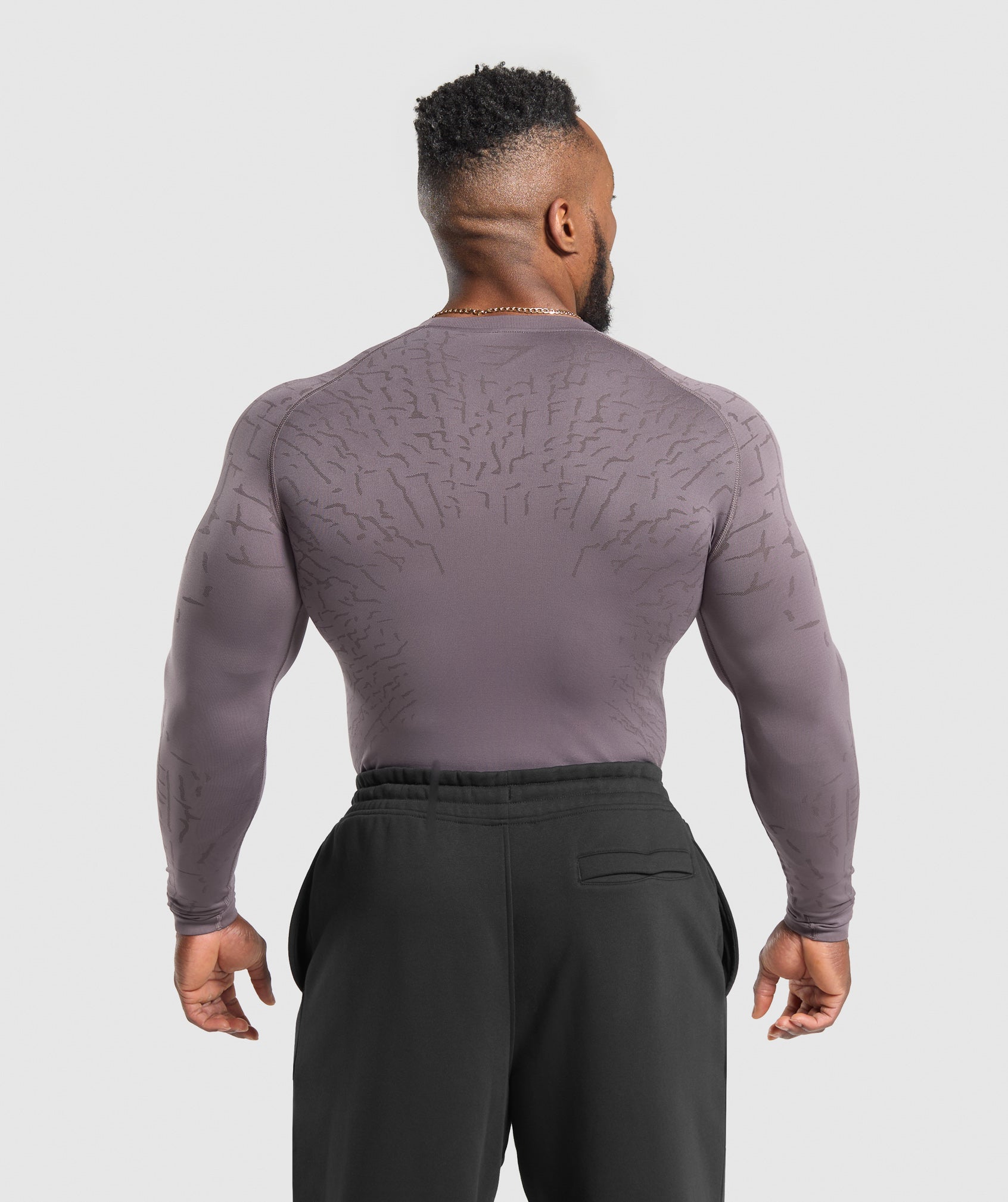 Tectonic Long Sleeve T-Shirt Brushed Purple/Greyed Purple
