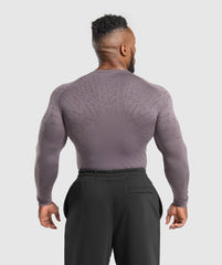 Tectonic Long Sleeve T-Shirt Brushed Purple/Greyed Purple