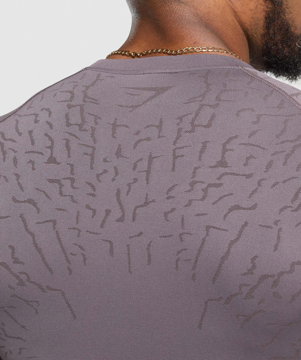 Tectonic Long Sleeve T-Shirt Brushed Purple/Greyed Purple
