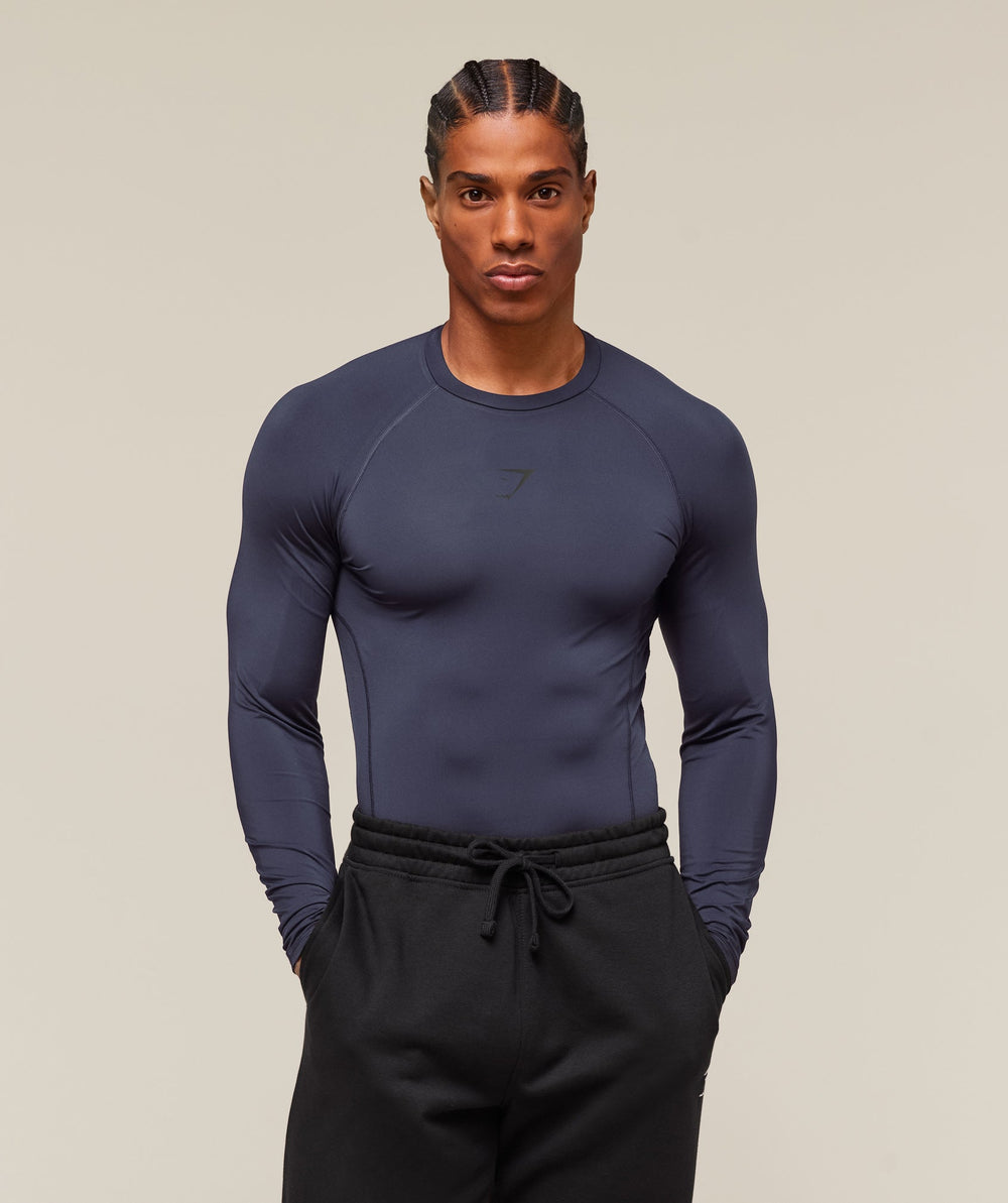 Element Baselayer Long Sleeve T-Shirt Heavy Blue